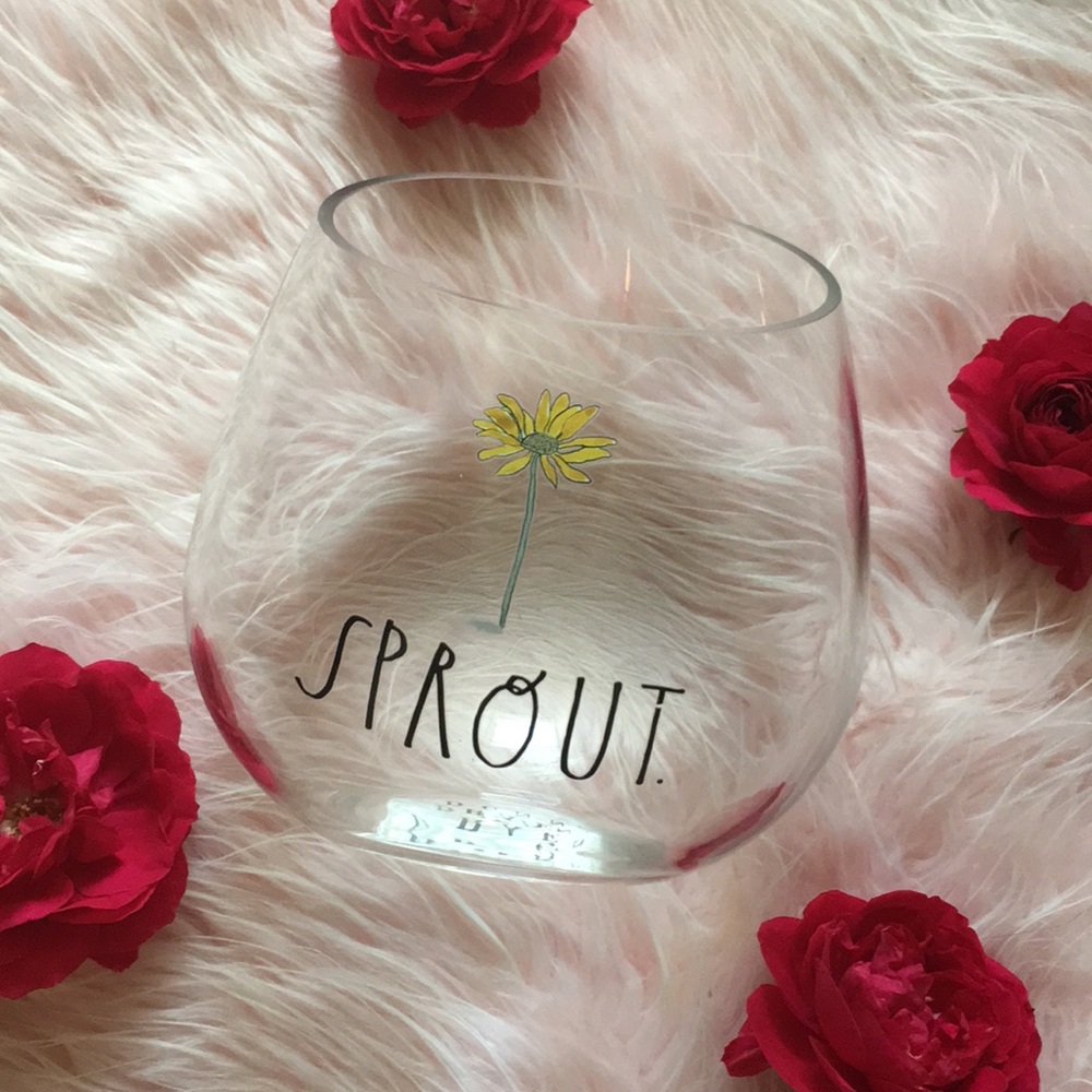 Rae Dunn “Sprout” glass vase